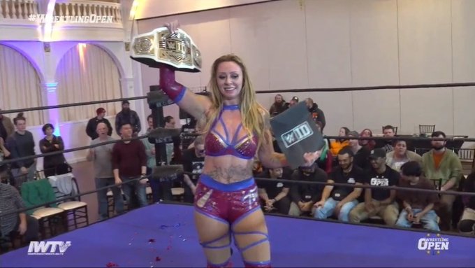 Laynie Luck is the new WWE ID Women's Champion