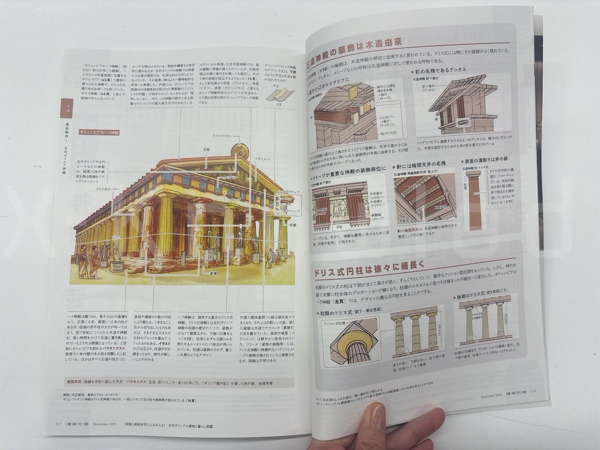 11/20発売の『建築知識2025年12月号』は「最新研究でよみがえる！古代