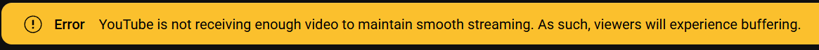 Nizzote's tweet image. So downloaded @StreamWithMeld and the setup is so easy and amazing!!! BUT i need help with multistreaming to youtube!

No matter the bitrate i set it to, i get a poor connection on my horizontal and vertical youtube streams and it lags horribly!

Any work around for this? i would…