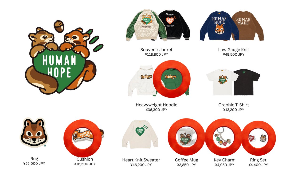 HUMAN MADE JHOPE クッション 251117 | HUMAN HOPE Collection