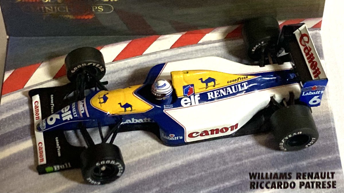 ウィリアムズFW14Bルノー '92 R.パトレーゼ🇮🇹 「レッド5は無理