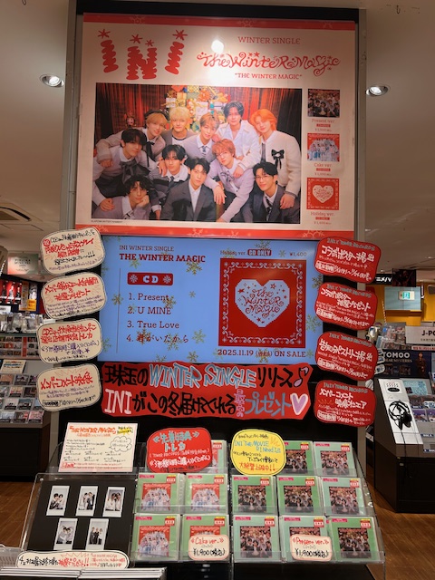 INI】 WINTER SINGLE 「THE WINTER MAGIC」 入荷しました