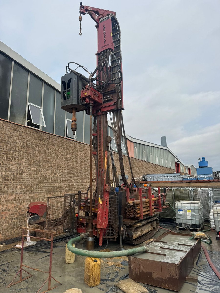 Waterwell drilling in Peterborough at a dry cleaners