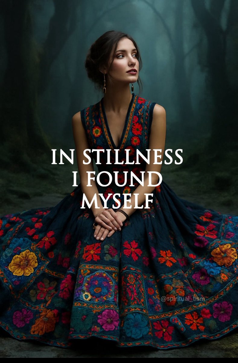 Sonia_Educator's tweet photo. Stillness isn’t about disappearing into the void or leaving life behind.
It’s about coming back to yourself — fully, clearly, honestly.

In stillness:
•You hear your own voice again
•You remember what matters
•You feel your emotions instead of outrunning them https://t.co/EWjPEa8rMK