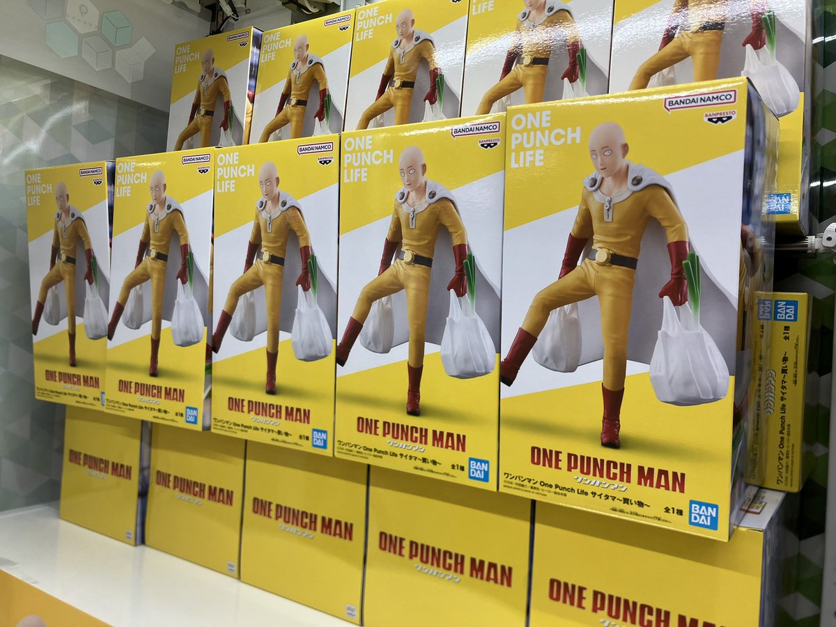 ⭐️新景品情報⭐️ 本日より、 ♦︎ワンパンマン サイタマ買い物