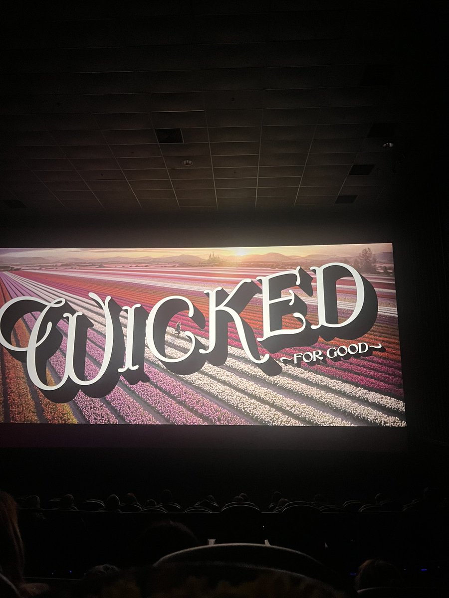 What a beautiful film 🥹 #WickedForGood