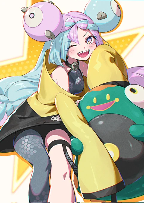 #ポケモンSV3周年 おめでたい ナンジャモ再掲!