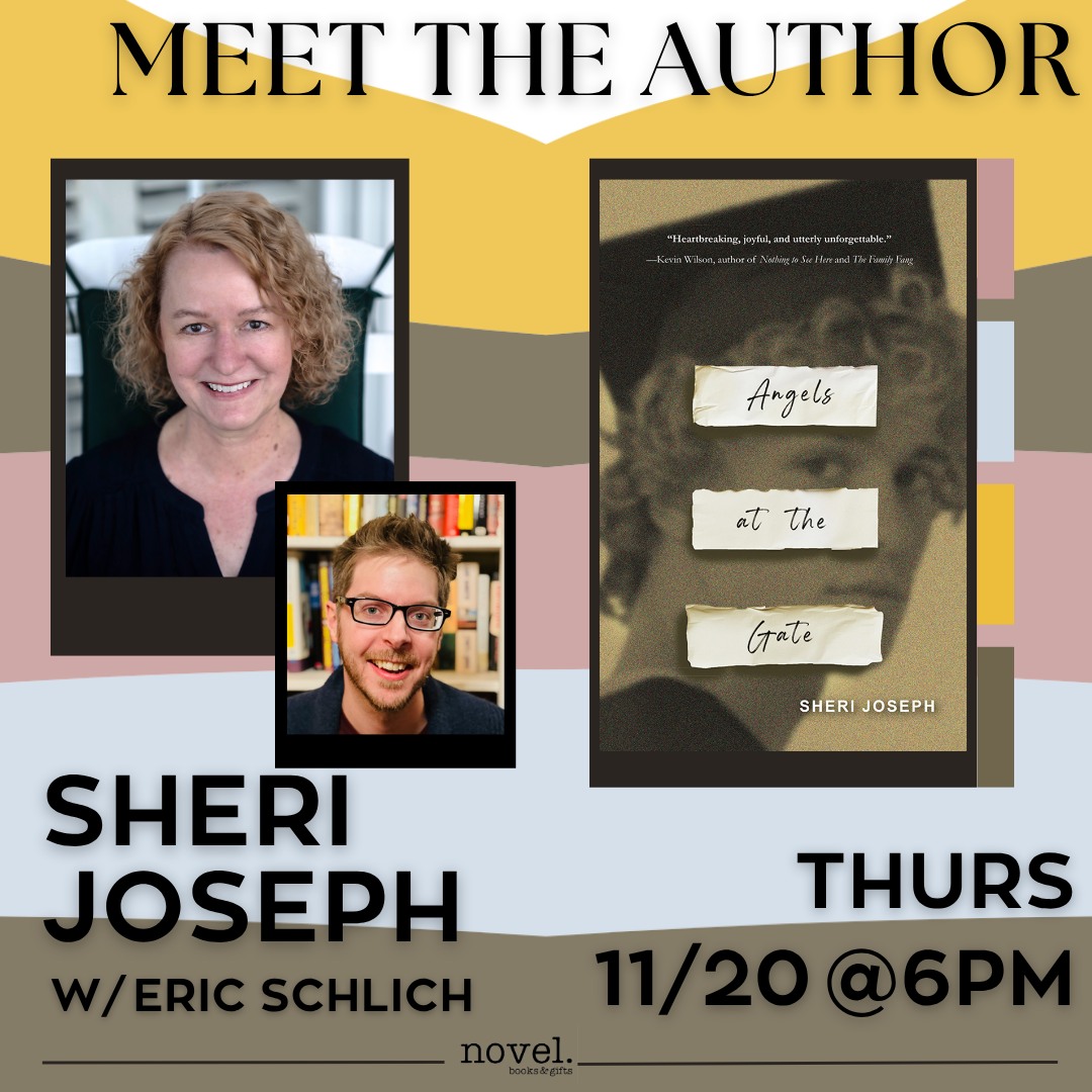 ebschlich's tweet photo. Looking forward to chatting with Sheri Joseph at Novel on Thursday! https://t.co/zDjCFCDnG7