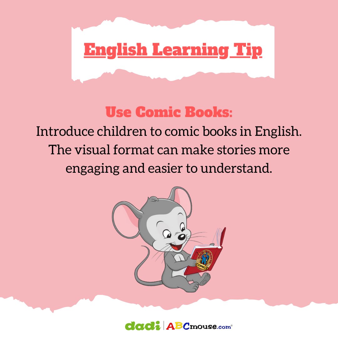 dadicoach's tweet photo. 📖 Make English Fun with Comics! 🌟
Visual stories boost reading, vocab, and confidence — all while having fun! 
✅ Engaging &amp; easy to follow
✅ Encourages independent reading
✅ Builds vocabulary

#DadiCoachFranchiseBusiness #DadiEnglishLearningTips #FunReading #LearnWithComics https://t.co/MWYX1nxZHW