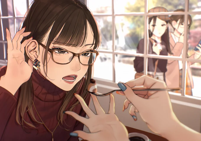 一口あげるっ