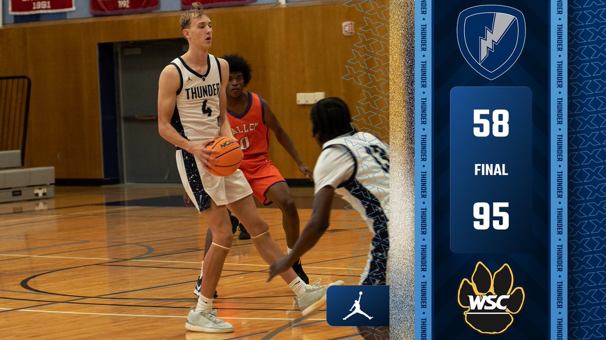 mccmbb's tweet image. FINAL from Wayne, NE

Wayne State - 95
Manhattan Christian - 58

The Thunder will play again on Thursday, November 20th against Trinity Bible at the Faith Classic! ⛈️🏀

#RollThunder