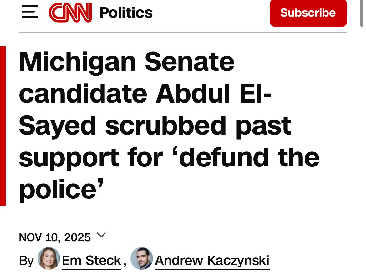 MIForward_Net's tweet image. This isn’t the first time @AbdulElSayed deleted a tweet 👀