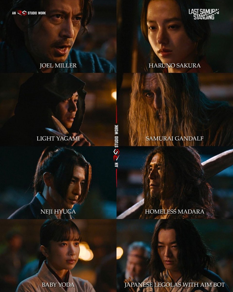 GeekNewsNetwork's tweet image. Last Samurai Standing on Netflix really said: What if Rurouni Kenshin, Battle Royale, and Squid Game had a baby? Surprise hit of the season and we’re absolutely obsessed. Who else has finished chapter one??

#LastSamuraiStanding #Netflix