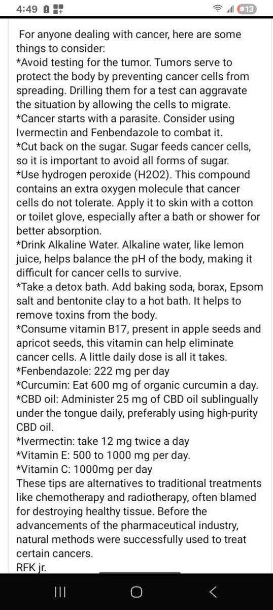 skymeds_store's tweet image. Repeatedly mentioned from numerous sources:

ivermectin and fenbendazole CURE CANCER. A parasite is what they say is the cause of cancer.

I&apos;ve never had cancer. it would be terrifying. I do think this info is worth saving and being aware of. there certainly are alot of people…