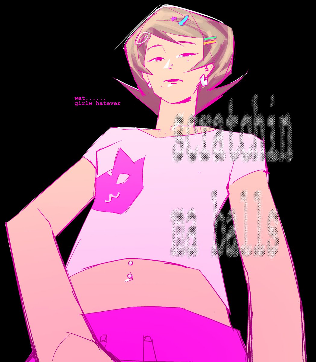 lukremium's tweet image. i like roxy a normal amount #homestuck