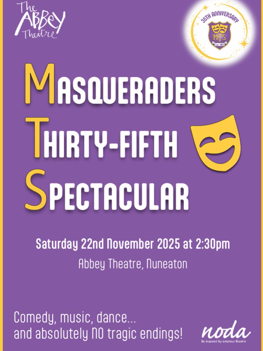 It’s a limited edition! 
abth.uk/Qo8791
One show, once chance, don’t miss out! Comedy, music, dance and absolutely no tragic endings! It’s a real family show! Bring Granny and the kids for an afternoon of entertainment #mts #spectacular #comedy #dance #fun