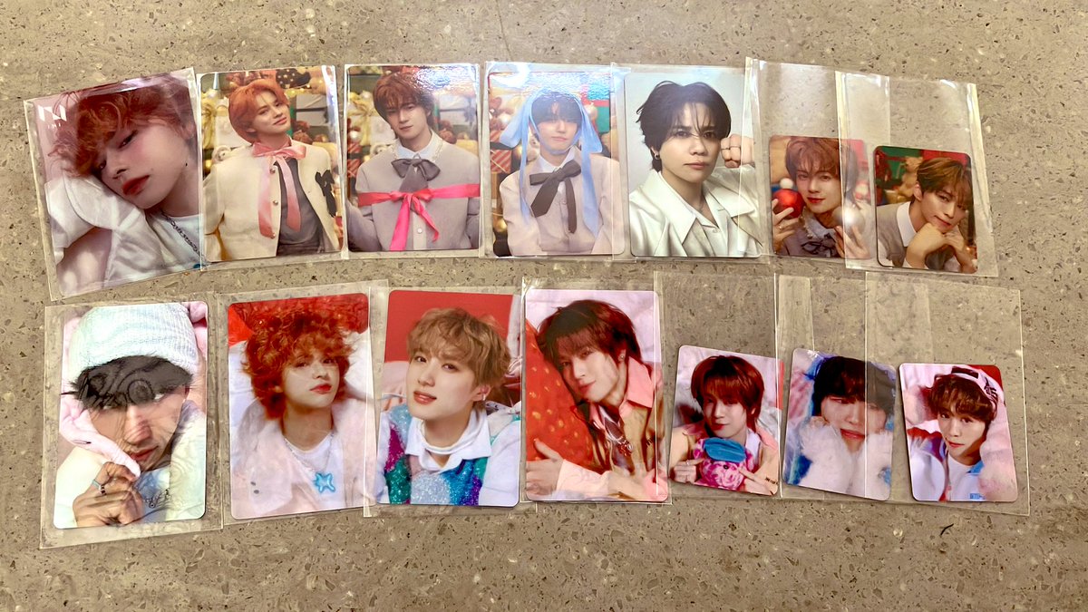 ni__meeeeeee's tweet photo. INI THE WINTER MAGIC ウィンマジ 封入 トレカ 交換

【譲】画像

髙塚 後藤 尾崎 藤牧 佐野 池﨑 松田

【求】
present ver 、cake ver ⇒田島

holiday ver  ⇒許フェンファン

郵送希望📮
HMVオンライン松田は田島、許ならなんでも交換〇 お気軽にお声掛けください

#INI交換 #INI_THE_WINTER_MAGIC https://t.co/kNigy6a3w0