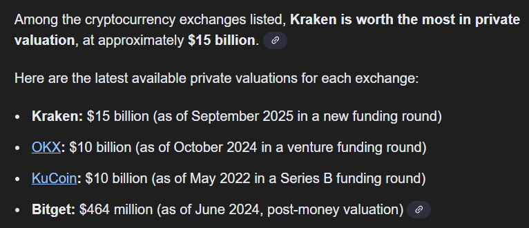 $INK: ?
$OKB: $2.3B ($14B ATH)
$KCS: $1.5B ($2B ATH)
$BGB: $2.5B ($11B ATH)

Regardless if their chain is dead, cex tokens outperform most alts. Not fading
