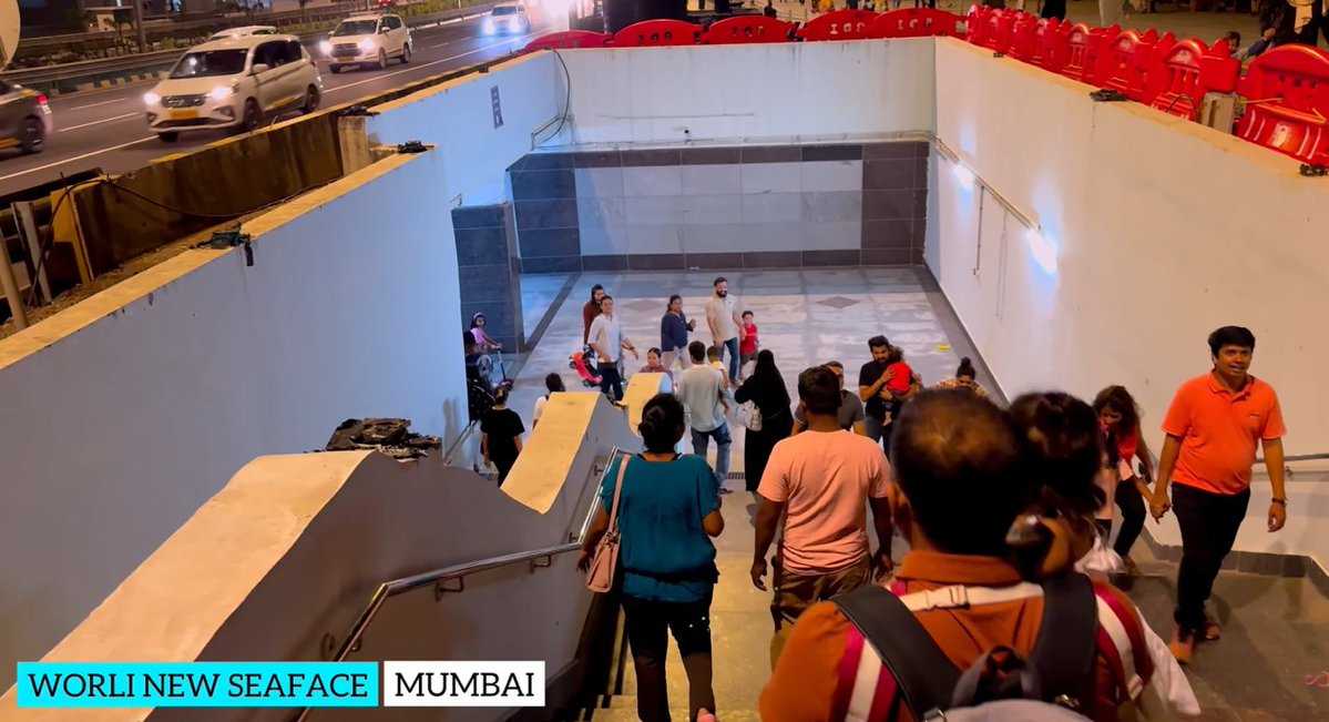 AvisharDutta's tweet image. Amazing...the Worli part of the coastal road sea face.

From YT: City Vibes
