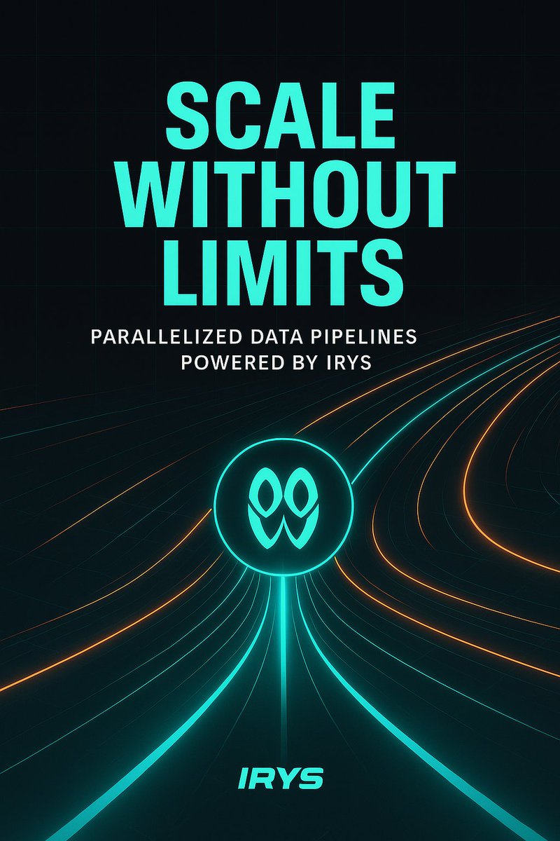 traderjustin58's tweet image. Scalability isn’t only about TPS —
it’s about how efficiently data moves.
@irys_xyz uses parallelized pipelines and smart data routing so performance increases as demand grows.
This is scaling without limits.
#Irys #Scalability #Web3Tech