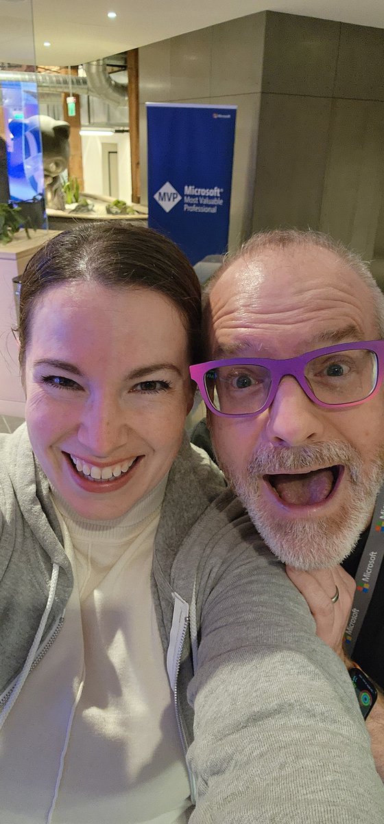 Found fellow <a href="/MVPAward/">Microsoft MVP Communities</a> friend <a href="/jimbobbennett/">Jim Bennett</a> today! #msignite