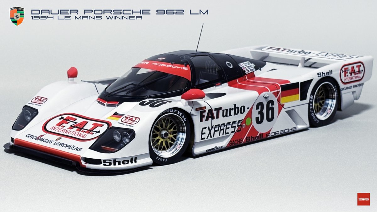 1/12 Dauer Porsche 962 LM 1994 Le Mans Winner 完成しました！ 写真