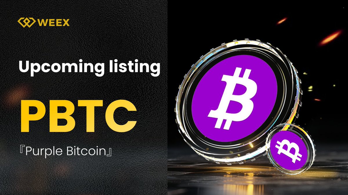 WEEX_Official's tweet image. New Listing Alert on #WEEX🔔
We're excited to announce the spot listing of $PBTC @purple_bitcoin_ on WEEX!

🔹Listing Time: TBD
🔹Register Instantly Here:weex.com/events/welcome…
🔹Read More Details:weexsupport.zendesk.com/hc/en-us/artic…

#WEEXListing