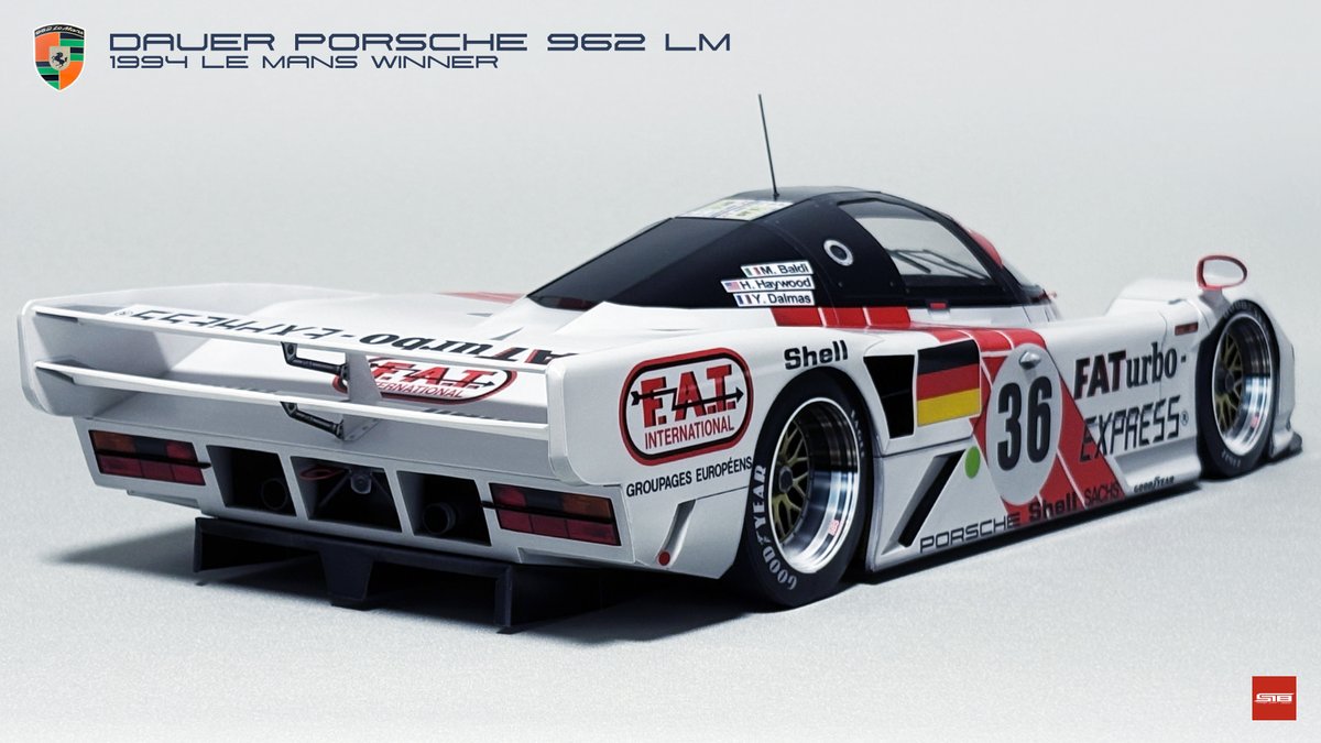1/12 Dauer Porsche 962 LM 1994 Le Mans Winner 完成しました！ 写真
