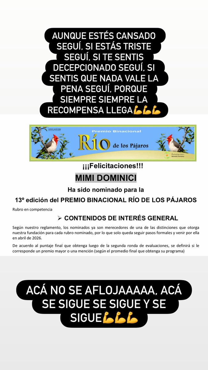 Feliz, feliz y feliz, todo esfuerzo y constancia tiene su recompensa💖