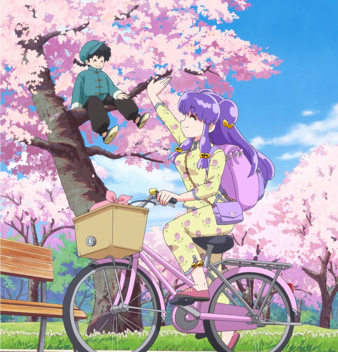 RanSham 🥰💐💕😄🌸 #らんまアニメ