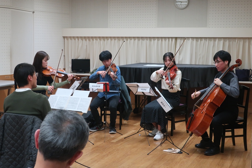 ＼ウェールズ・アカデミー公開レッスン／
きときとカルテット(講師:三原久遠さん) 終了🎻
ご来場ありがとうございました
ぜひ感想をお聞かせください
business.form-mailer.jp/fms/b921b7ca27…

公演は、来年2月1日（日）第一生命ホールにて
triton-arts.net/ja/concert/202…

📸見学に来てくれた第2期生の山口絢さんも一緒に😊