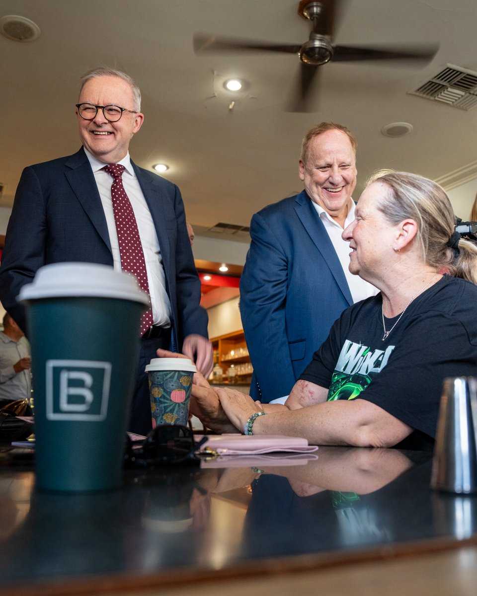 AlboMP's tweet image. Listening to voices from every corner of the country matters to our government. 

Thanks for the warm welcome to Bunbury as we kick off our sixth Ministry meeting in WA.