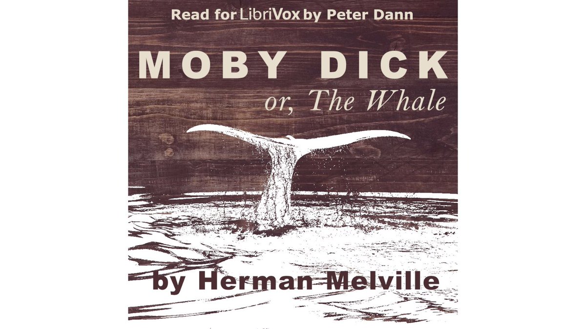 peterdannauthor's tweet photo. Whenever I find myself growing grim about the mouth; whenever it is a damp, drizzly November in my soul... I return to Melville's ludicrous, magnificent "Moby Dick. My free reading is now out on Librivox: https://t.co/TNCK7jryI6 https://t.co/W5pvIdIR8G
