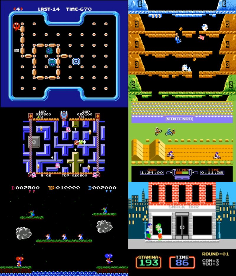 任天堂の初期作品は、後のレジェンド達がゲームデザインしたり