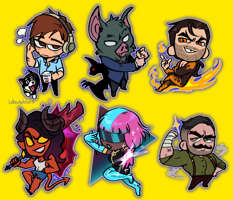 izbubbles's tweet image. they&apos;re so fun to draw
#dispatch