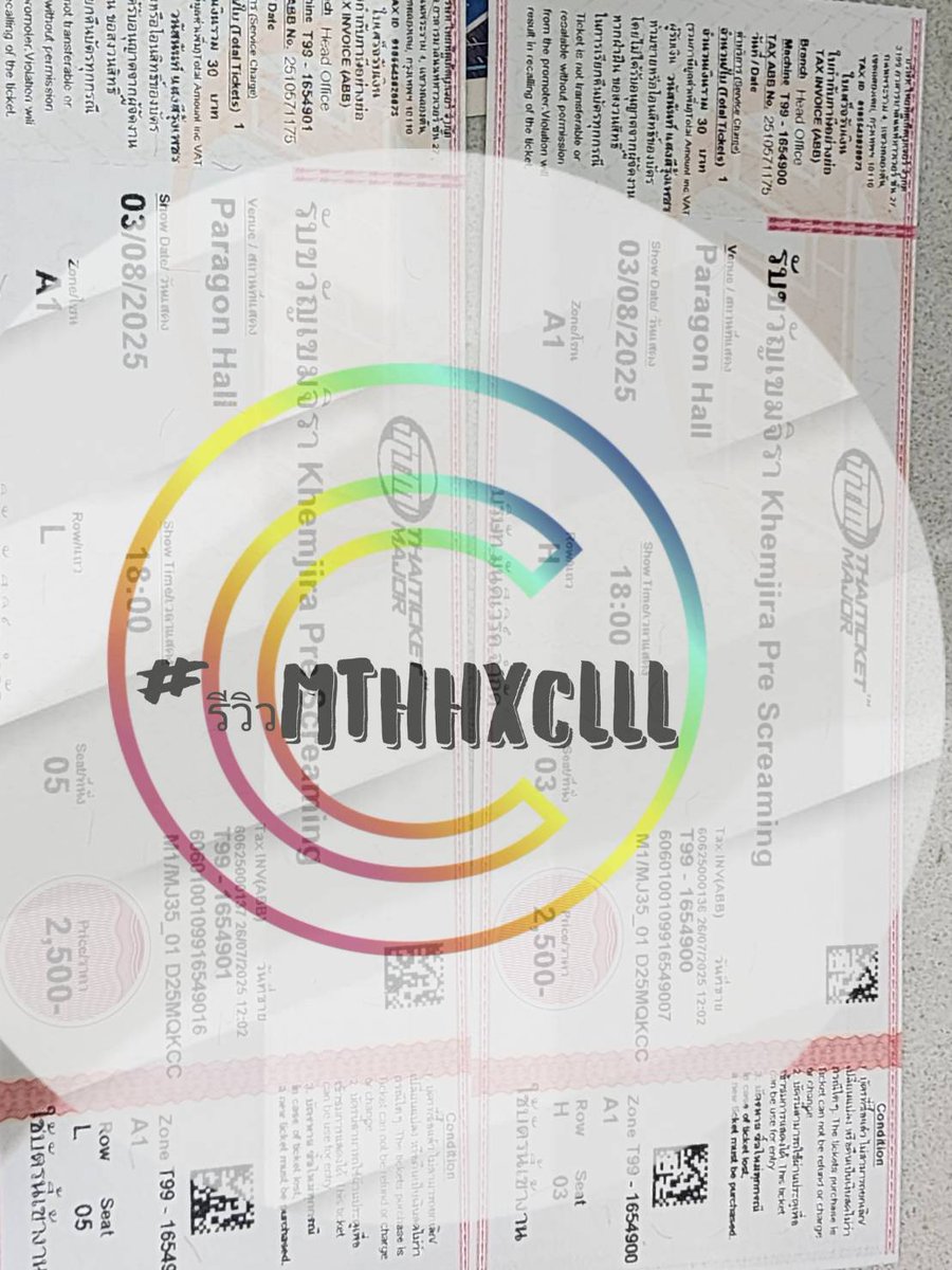 MARKG745382810's tweet image. 📢รับกดบัตร เขมจิรา
💵มีมัดจำคิวใบละ100฿
ค่ากดใบละ350-600
🌈มีทีมกดที่มากประสบการณ์
💸กดไม่ได้คืนเงิน100%
☁️มีรีวิวร้าน🎟
🔔สนใจเดม
 #รับกดบัตร 
#รับกดบัตรคอน #รับกดบัตรคอนเสิร์ต
#เขมจิราต้องรอดตอนจบ
#เขมจิราต้องรอดseries  
#KhemjiraTheSeries
#MandeeWork #รีวิวMTHHXClll