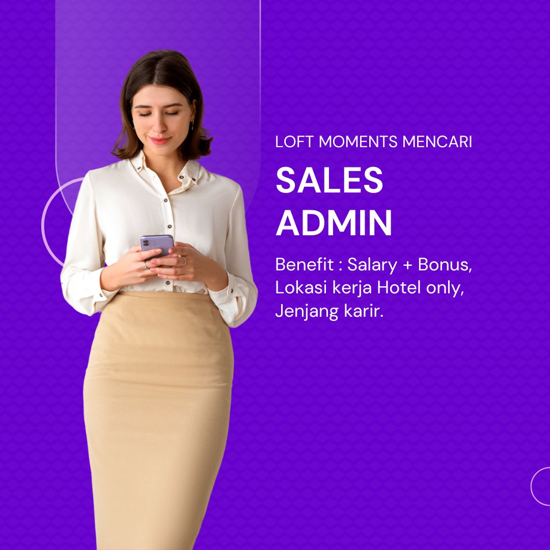 lokersoloraya's tweet image. LOFT MOMENTS Sedang Mencari SALES ADMIN! 

📲 Tertarik? Hubungi WA: 0815-2700-5800 dan isi formulir yang tersedia.

#LokerTawangmangu #LokerKaranganyar #SalesAdmin #LowonganKerjaSoloraya #LoftMoments #LokerHotel #KarirAnakMuda #Lowongan2025 #InfoLokerTerbaru #LokerAdmin