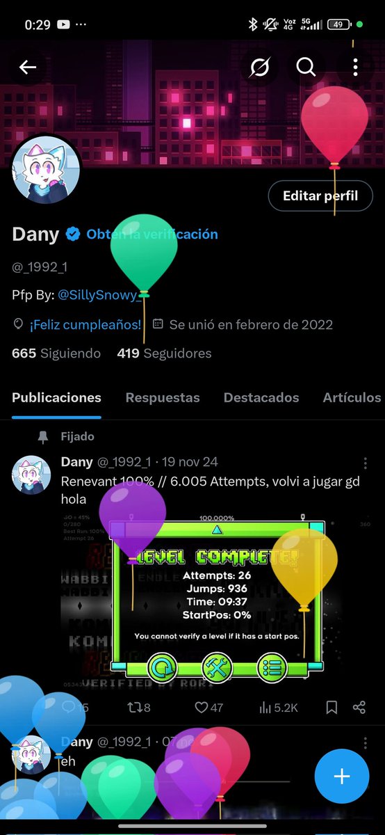 20 años la criatura