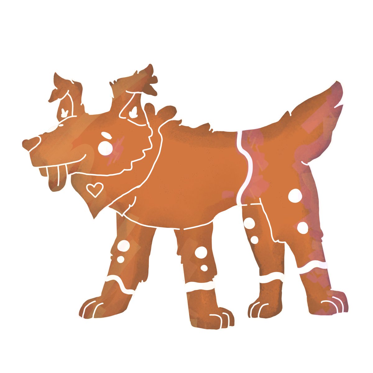RedWolfTX2011's tweet photo. (Part one of the gingerbread variants.) Say hello to Gingerbread Maisey, Gingerbread Hershey, and Gingerbread Mocha!!! https://t.co/H1SZYHTF9d