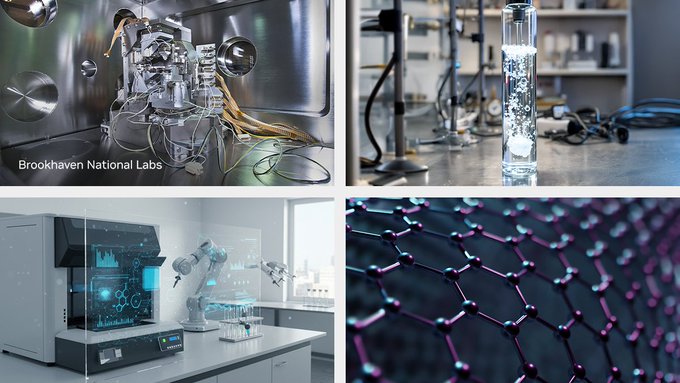 NVIDIAAP's tweet image. 🧪 NVIDIA #acceleratedcomputing is enabling scientific breakthroughs for materials discovery with NVIDIA Holoscan and ALCHEMI. 

Learn how we&apos;re advancing chemistry and material science with nano-imaging in real-time and 10x faster chemical simulations. 

🔗 Read the blog:…