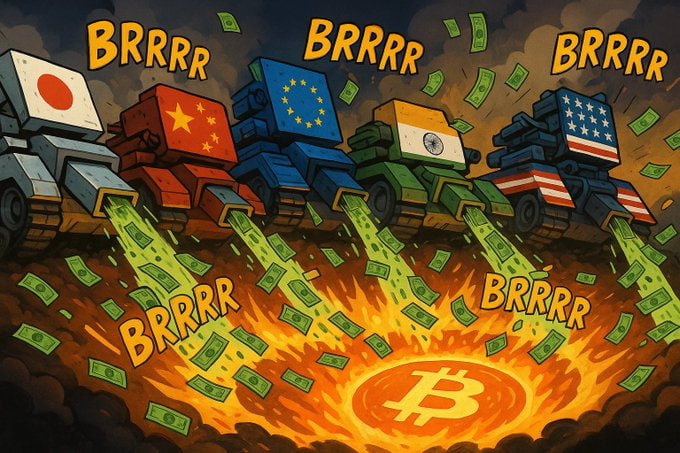techconcatalina's tweet photo. 🔥INCREÍBLE🔥

EN SITUACIONES COMO ESTAS LOS ACTIVOS DE RIESGO COMO #BITCOIN SUELEN SER LOS MÁS FAVORECIDOS

 ¿Qué está pasando ahora mismo��️

▪️EE.UU. prepara nuevos cheques estímulo de $2.000
▪️Japón lanza paquete de estímulos de $110.000M
▪️China aprueba estímulo de $1.4 TRILLONES
▪️Canadá reactiva su programa de QE
▪️La FED termina oficialmente el QT el 1 de diciembre
▪️EE.UU. emite casi $1.9T anuales en deuda que degrada su moneda
▪️La oferta monetaria global (M2) marca un RÉCORD de $137T
▪️Hubo más de 320 RECORTES de tasa en 24 meses

📍El dinero barato podría volver a circular. Y cuando pasa eso… #Bitcoin y los activos de riesgo suelen ser los primeros en reaccionar.