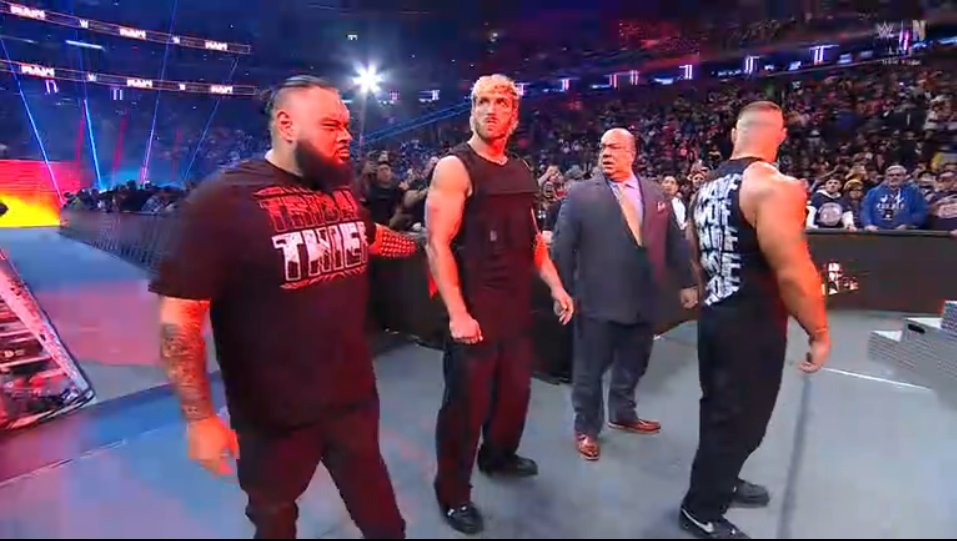 EliteClubS0B's tweet image. The official teams for the men&apos;s Survivor Series War Games match...

Roman Reigns 
CM Punk
Cody Rhodes 
Jimmy Uso 
Jey Uso 

vs.

Brock Lesnar 
Bronson Reed
Bron Breakker
Logan Paul 
Drew McIntyre 

THIS IS STACKED 🔥