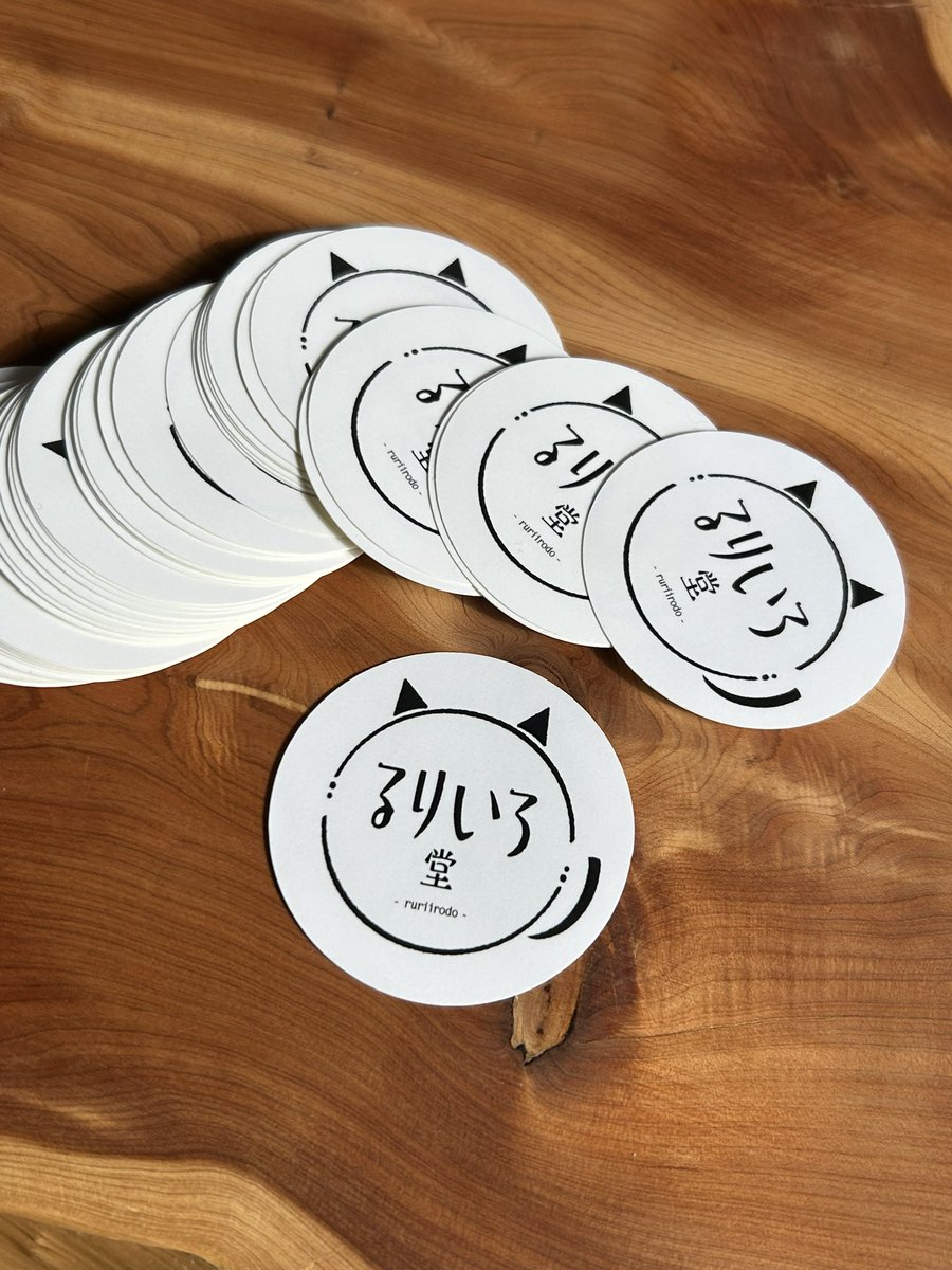 from_ap_hand's tweet image. 密かに用意してたノベルティシールが届きました🐾
詳細はまた後ほど〜