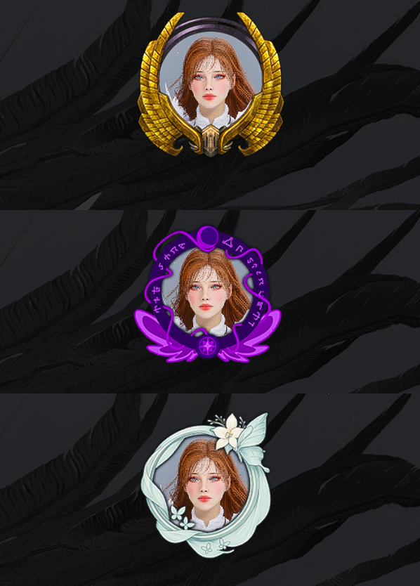 spent some time today to get the other two profile frames! it took around 2 hours, but I did it! .

in unrelated news: im basically 7.4k CP! ( i have like 5 points to go XD ) 

#throneandliberty #VirtualPhotography #スロリバ #mmo #gaming #gameplay