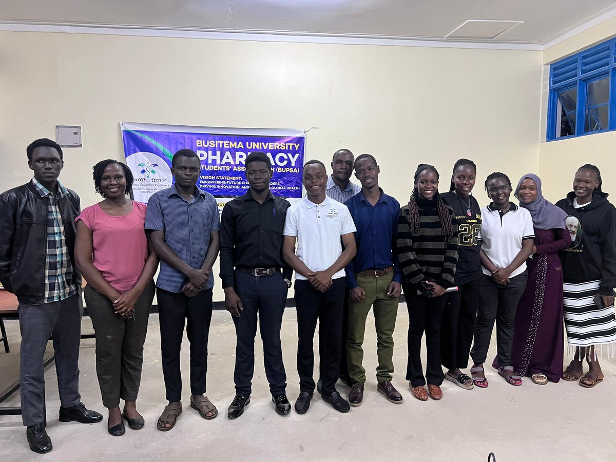 Busitema university Pharmacy Students Association tweet media