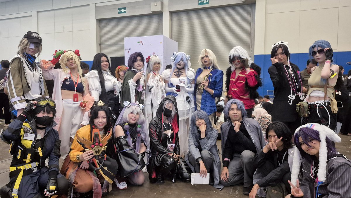 PtNEvent_ID's tweet photo. Thank you Chiefs and Sinners!
You guys are so gorgeous ✨

Until next time! 💖

⬇️ Credits below⬇️
——
#CF21 #Comifuro21
#PtNEventID
#PathtoNowhere
#Cosplay https://t.co/hzeVwWAChv