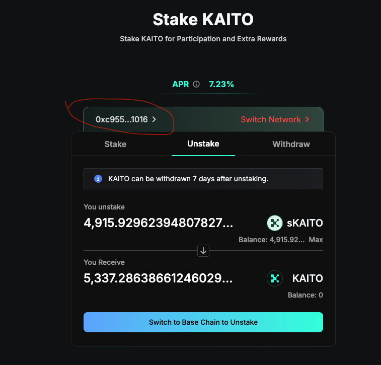 hudi_cc's tweet image. 我也是，一直有质押5000多个kaito，为什么链接钱包后没有资格呢？

 @KaitoAI  @SentientAGI