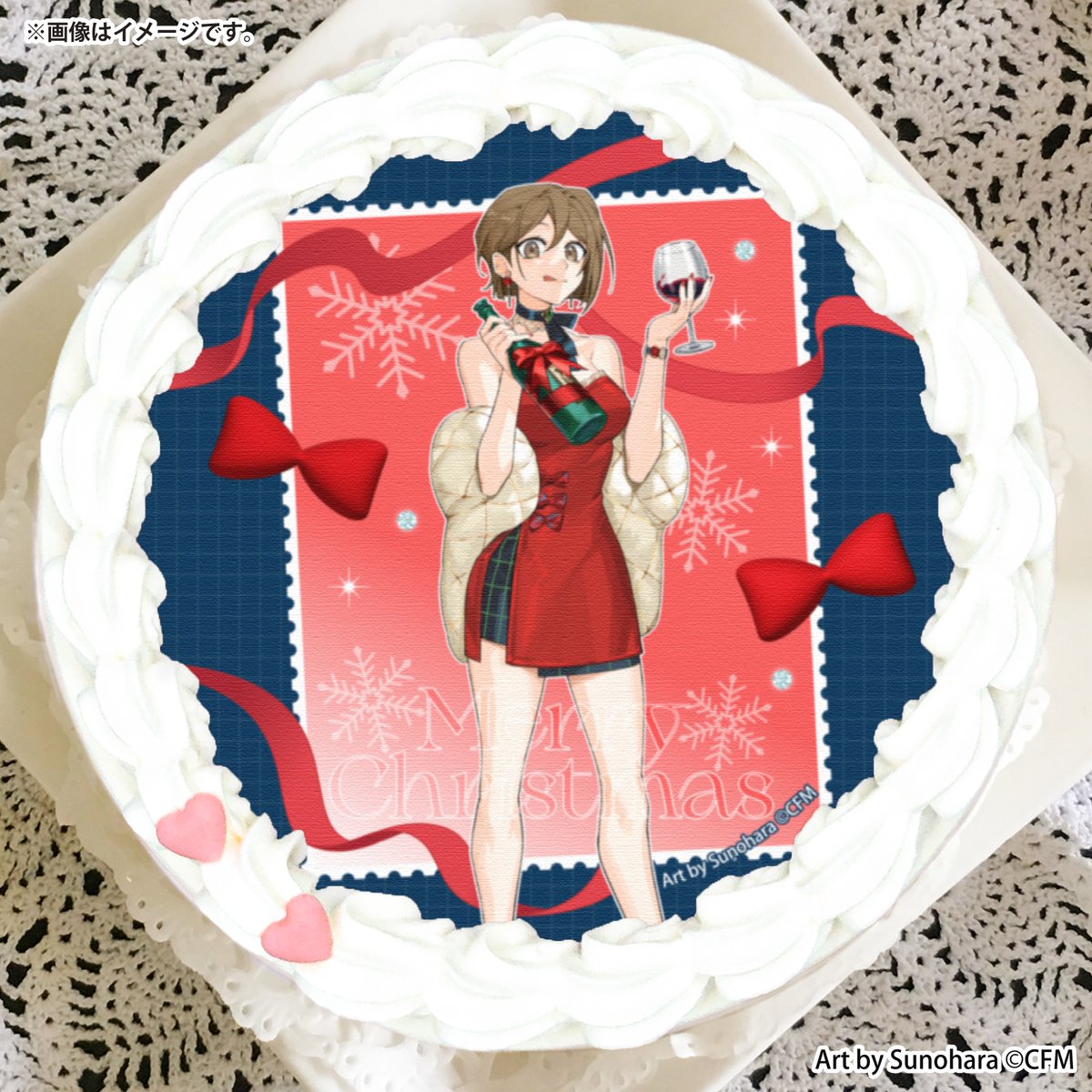 ❄ #ピアプロキャラクターズ ❄ 🎀🎄クリスマスケーキ2025好評ご予約