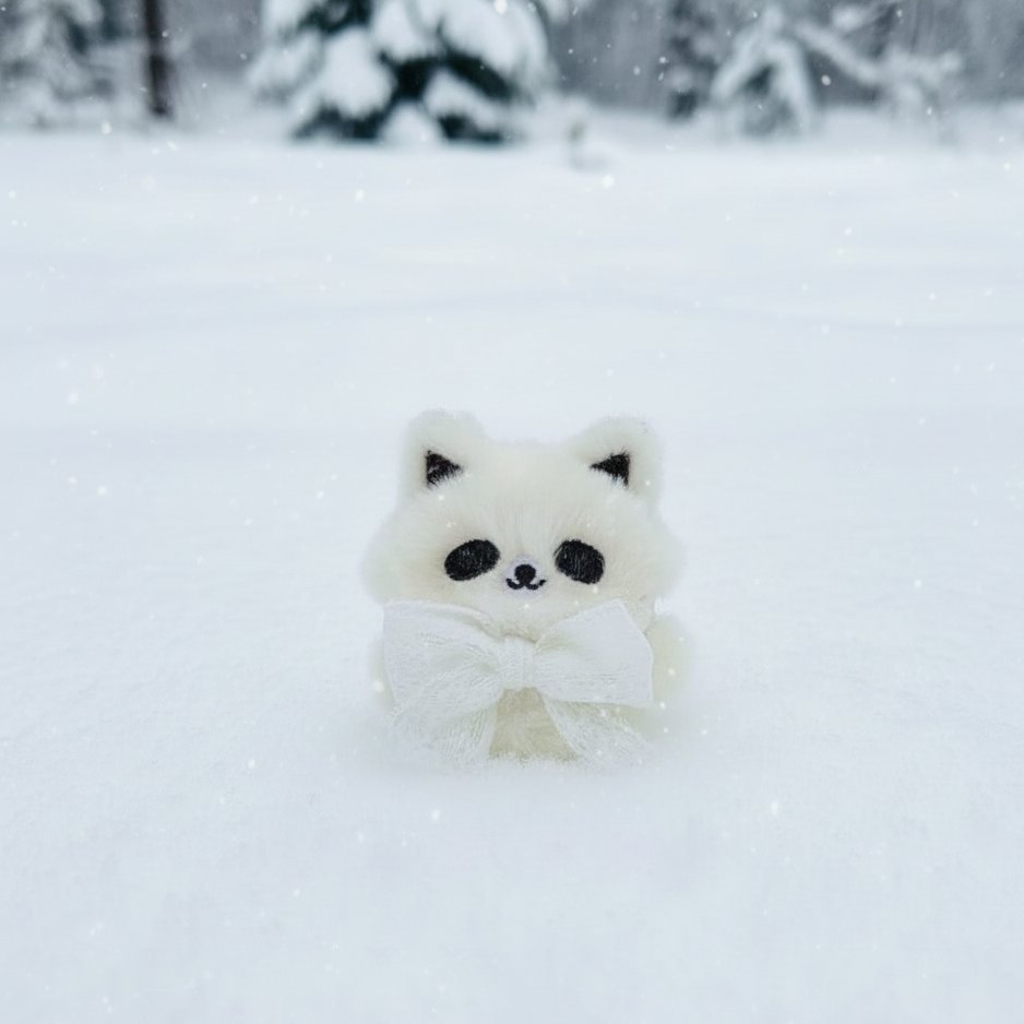 갸릉갸릉 겨울 너구리
하얀눈 너구리🤍