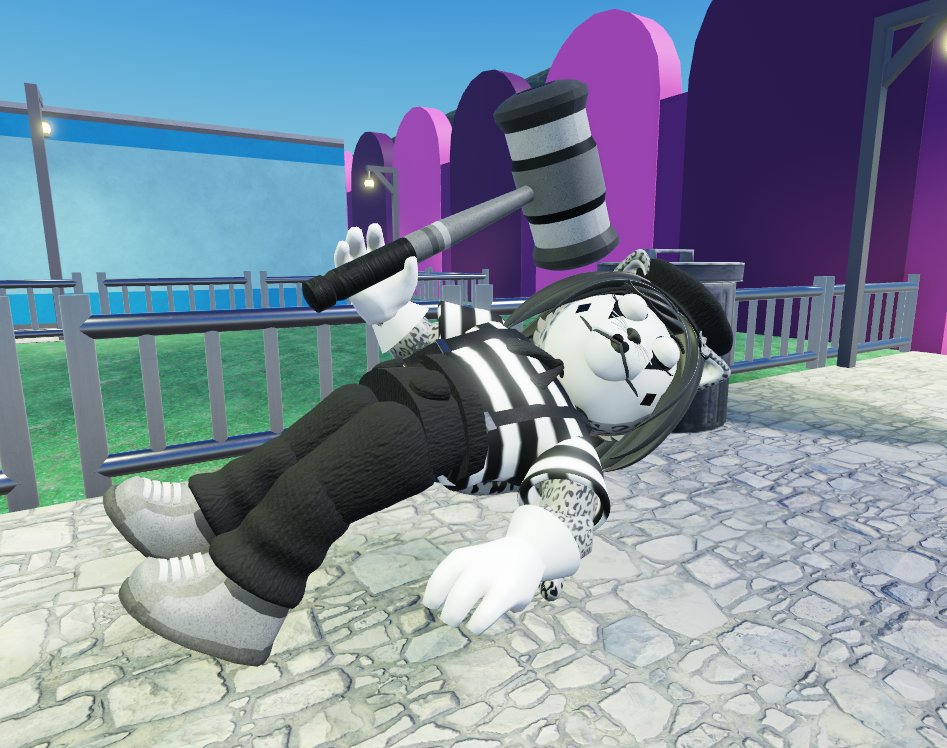 CyberblueYT's tweet photo. Day 4 of posting my community skin Calixé until Minitoon notices.
She continues to break the laws of physics.😵‍💫
#piggy | #CommunitySkin |#RobloxPiggy https://t.co/R2wHKJ8ZIM